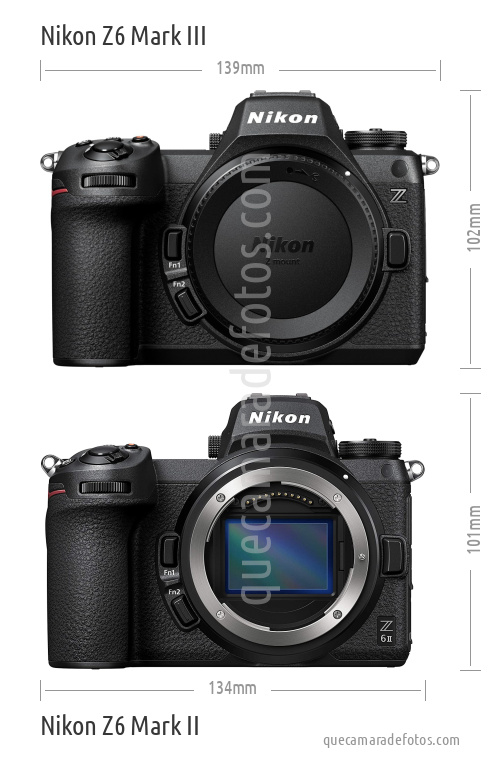 Nikon Z6 Mark III vs Nikon Z6 Mark II