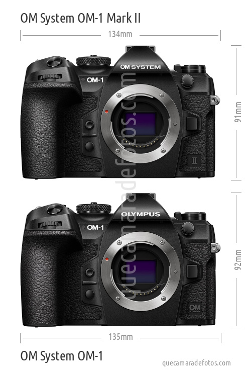 OM System OM-1 Mark II vs OM System OM-1