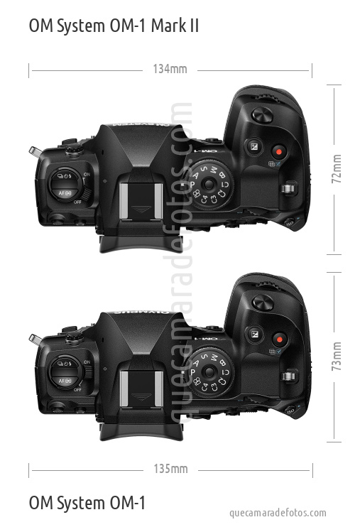 OM System OM-1 Mark II vs OM System OM-1