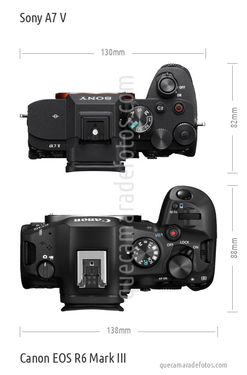 Sony A7 V vs Canon EOS R6 Mark III