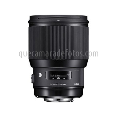 Sigma  85mm F1.4 DG HSM Art Nikon F (FX) | vista frontal